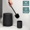 Ensemble de toilette Eluno TESERO, brosse de toilette avec Voir les images du produit 3