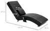 HOMCOM Relaxliege mit Massagefunktion Chaiselongue Produktbild-Vorschau 3
