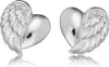 Engelsrufer Ohrstecker Herzflügel Zirkonia Silber Produktbild-Vorschau 2