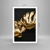 Poster - Poster ohne Rahmen - Golden Blätter Monster - Produktbild-Vorschau 4