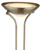 LED Stehleuchte, Glas, messingfarben, dimmbar, H 180 cm Produktbild-Vorschau 9