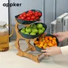 3 Etagen Obstkörbe,  Obst, platzsparend in Küche, Produktbild-Vorschau 4