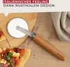 Tagliapizza per pizza e tarte flambée Rotella per pizza con Anteprima dell’immagine prodotto 5