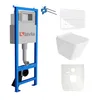 Lavita LAV 101 Vorwandelement für WC 40cm + Wand Hänge Produktbild-Vorschau 1