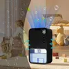 A dehumidifier is shown in a child's room, with a child playing in the background and a stuffed animal on the bed. Produktbild-Vorschau