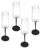 Set van 4 champagneglazen MIKASA PALERMO met zwarte steel. Productafbeelding-voorbeeld 11