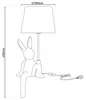 Stolné lampy - Stolná lampa "HELGE", priemer 18 cm, zlatá Náhľad obrázku produktu 5