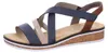 Rieker Schuhe Damen Keil Sandaletten Sandalen V3663, Produktbild-Vorschau 47