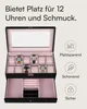 Uhren Aufbewahrung Uhrenbox Uhrenkoffer Uhrenkasten Produktbild-Vorschau 3