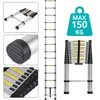 Hliníkový teleskopický rebrík v 3 veľkostiach- 4,1 m Náhľad obrázku produktu 6