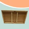 Vassoio da letto Relaxdays, bambù, A x L x P: 20 x 50 x 30 Anteprima dell’immagine prodotto 5