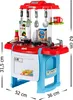 MalPlay Kinderküche Spielküche mit 2 Herdplatten Produktbild-Vorschau 2