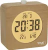 TFA-Dostmann 60.2049.05, Cyfrowy budzik, Kwadrat, Buk, Podgląd zdjęcia produktu 1