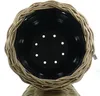 VAN DER LEEDEN DRYPOT® Rattan Pflanzkübel Grau Ø 83 cm - Produktbild-Vorschau 3