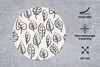 MuchoWow® Mauspad Mousepad Muster - Blätter - Design 40x40 Produktbild-Vorschau 3