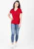 JAKO Kinder T-Shirt Organic, Farbe:rot, Größe:140 Produktbild-Vorschau 5