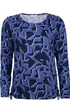 Stooker Women CARA Damen Langarmshirt Slim Fit 40/42 blue Produktbild-Vorschau 4
