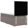 Boxspringbett mit Matratze Taupe 80x200 cm Stoff Produktbild-Vorschau 6