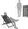 Mondeer 2er Set Sonnenliegen Gartenliege klappbar mit Produktbild-Vorschau 7