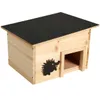 Igelhaus Igelhöhle 32x26x20,5cm Dach aus Bitumen Produktbild-Vorschau 2