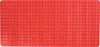 MSV Dusch-/Badeschutzmatte Bad - Gummi - rot - 76 x 36 cm Produktbild-Vorschau 2
