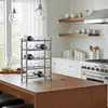 HAKU Flaschenregal Weinregal alu - Metall, B/H/T: 34x59x22 Produktbild-Vorschau 5