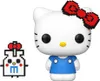 A Funko Pop! vinyl figure of Hello Kitty and a pixelated character. Produktbild-Vorschau