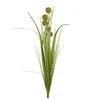 künstlicher Kugelgras Zweig H. 70cm D. 5cm grün DPI WA Produktbild-Vorschau 2