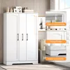 Mobiletto alto per cucina Merax, con ripiano per spezie, Anteprima dell’immagine prodotto 10