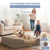 ELONEO Orthopädisches Hundebett, Größe S - Braun Produktbild-Vorschau 9