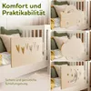 zovis Herzen (natur) Holz-Rausfallschutz für Kinderbetten - Produktbild-Vorschau 5