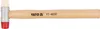 Yato YT-4630, Perlík, Nylon, Dřevo, 250 mm, 150 g, 2,2 cm Náhled obrázku produktu 1