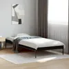Rám postele černý 90x200 cm materiál na bázi dřeva a kovu Náhled obrázku produktu 2