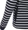 modAS Damen Kapuzenshirt Langarmshirt gestreift - Produktbild-Vorschau 4