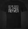 Lustiges Herren T-Shirt Ich bin nichts für schwache Nerven Produktbild-Vorschau 2