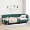 vidaXL Rohový rám postele tmavozelený 80 cm x 200 cm látka Náhľad obrázku produktu 2