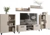MATKAM Wohnzimmermöbel-Set Oslo 2, 4-teilig, 1 x TV-Kommode Produktbild-Vorschau 1