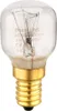 A close-up studio shot of a clear incandescent light bulb with a gold screw base. Anteprima dell’immagine prodotto