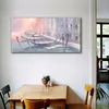 Coloray Canvas 100x50  Wandbild Leinwand Bilder Gondeln in Produktbild-Vorschau 3