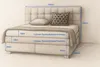 Boxspringbett VERONA 160 x 200 cm mit zwei Produktbild-Vorschau 6