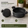 Couscoussière 28 cm – 12 litres - Cocotte vapeur haut de Voir les images du produit 6