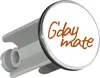 Huuraa Waschbeckenstöpsel G`day mate Spruch 4cm Produktbild-Vorschau 1