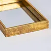 IvoQ Vassoio Oro con Fondo a Specchio – 45 x 30 cm – Piatto Anteprima dell’immagine prodotto 5