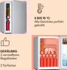 Klarstein Mini Kühlschrank, Retro Mini-Kühlschrank mit Produktbild-Vorschau 4