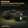 TREX SPORT Neopren Hanteln Set 2x9kg TX-090VD | Produktbild-Vorschau 2