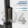 Cecipa Küchenarmatur Schwarz 7-Form, Wasserhahn Küche 360° Produktbild-Vorschau 6