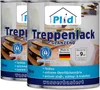 Plid® Treppenlack 1,5L Farblos Glänzend für ca. 18 m² – Produktbild-Vorschau 1