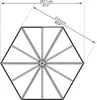 Szklarnia Palram - Canopia Oasis Hexagonal z ramą Podgląd zdjęcia produktu 14