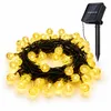 Solar Lichterkette Outdoor 9.5m 50 LEDs, Kristallkugeln, 8 Produktbild-Vorschau 1
