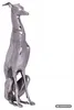 FineBuy Dekoration Design Dog aus Aluminium silbern Produktbild-Vorschau 6